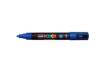Immagine di Marcatore a tempera POSCA Uni-Ball punta tonda 1,8-2,5 mm blu M PC5M B