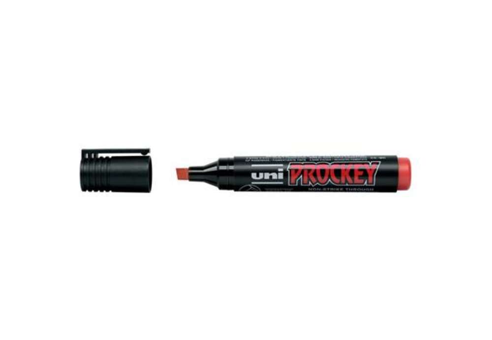 Immagine di Marcatore speciale PROCKEY punta a scalpello 1-5,7 mm ROSSO M 126 R