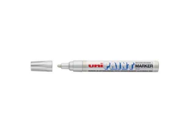 Immagine di Marcatore permanente PAINT punta tonda 2,8 mm BIANCO M PX20 BI