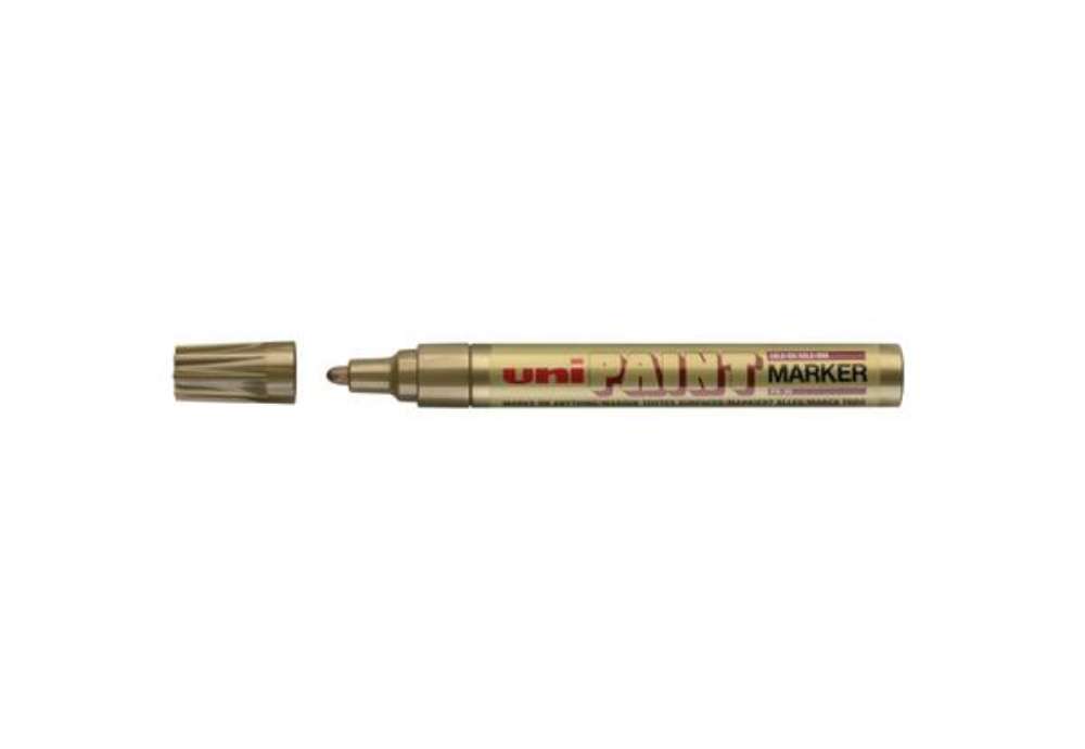 Immagine di Marcatore permanente PAINT punta tonda 2,8 mm ORO M PX20 ORO