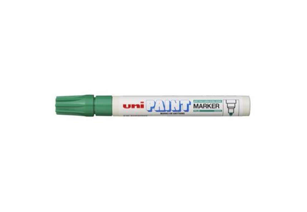 Immagine di Marcatore permanente PAINT punta tonda 2,8 mm VERDE SCURO M PX20 VS