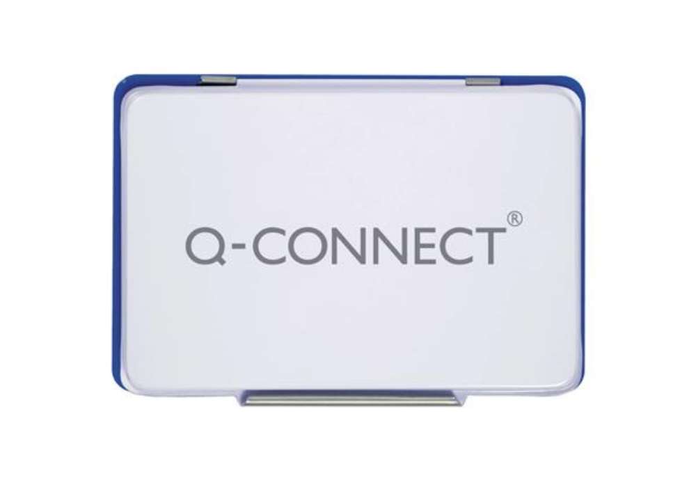 Immagine di Cuscinetto per timbri Q-Connect 11x7 cm blu KF25209
