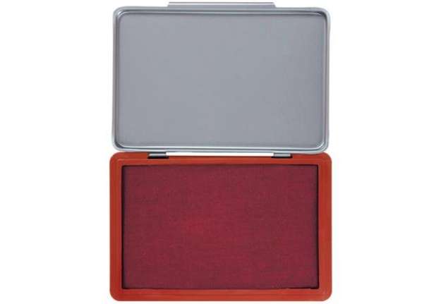 Immagine di Cuscinetto per timbri Q-Connect 11x7 cm rosso KF25212