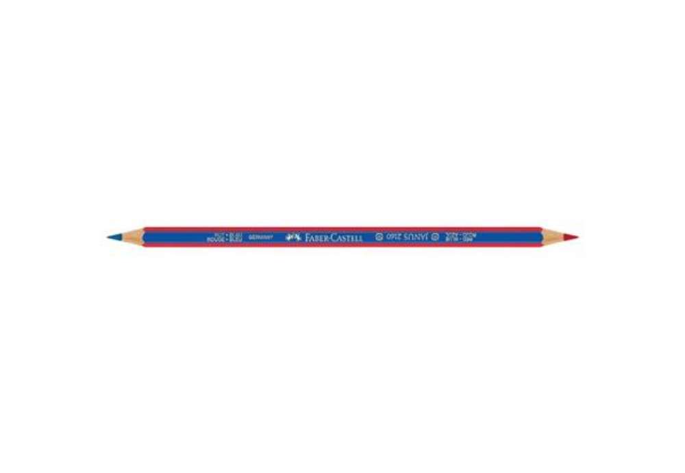 Immagine di Matita bicolore Faber-Castell Janus 2160 B rossa e blu 116000