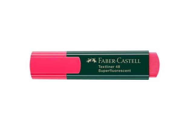 Immagine di Evidenziatore Faber-Castell Textliner 48 Refill tratto 1-2-5 mm rosso 154821
