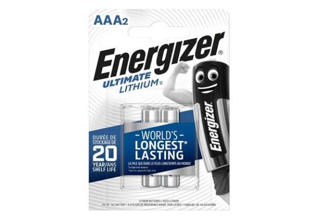 Immagine di Batterie ENERGIZER Ultimate Lithium AAA  conf. da 2 - E301535600