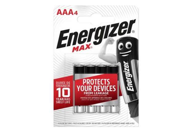 Immagine di Batterie ENERGIZER Max AAA  conf. da 4 - E300816100