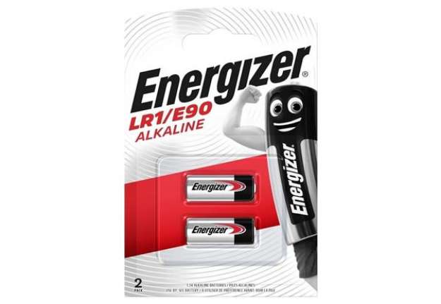 Immagine di Batterie alcaline a bottone ENERGIZER LR1/E90 conf. da 2 - E300803302