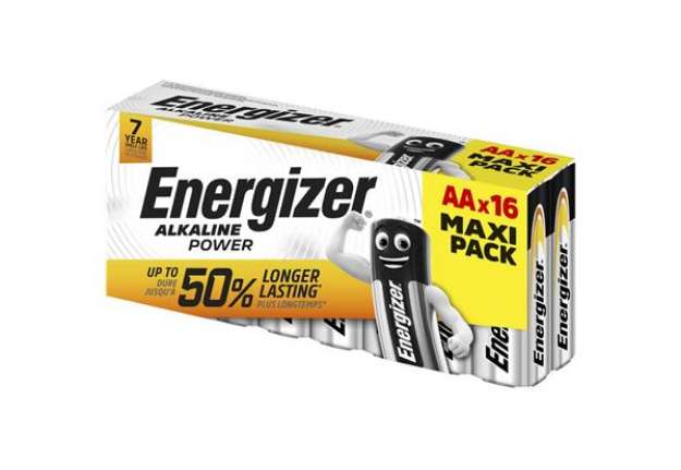 Immagine di Batterie ENERGIZER Alkaline Power AA BP16 conf. da 16 - E302743800