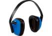 Immagine di Cuffia antirumore Delta Plus con padiglioni in polistirene archetto in ABS blu-nero - SPA3BL