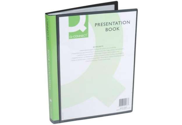 Immagine di Portalistino personalizzabile Q-Connect A4 apertura superiore 40 buste KF01267