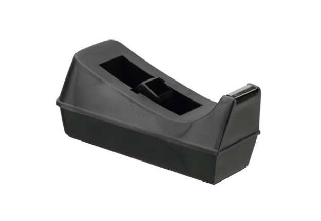 Immagine di Dispenser per nastro da scrivania Q-Connect nero 19 mm x 33 m KF01294