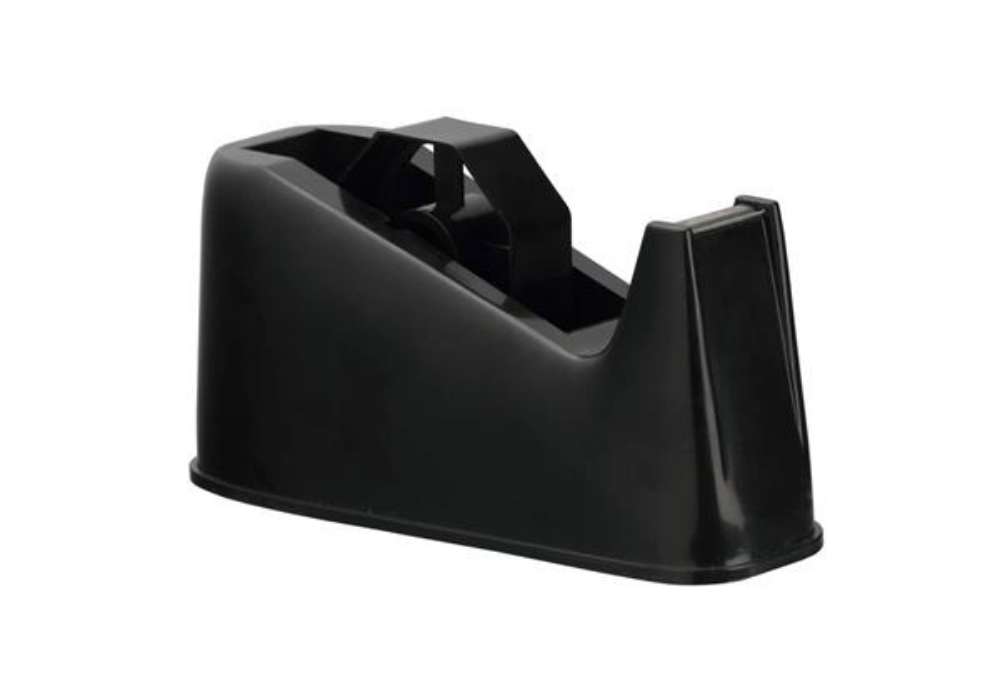 Immagine di Dispenser per nastro da scrivania Q-Connect nero 25 mm x 33/66 m KF11010