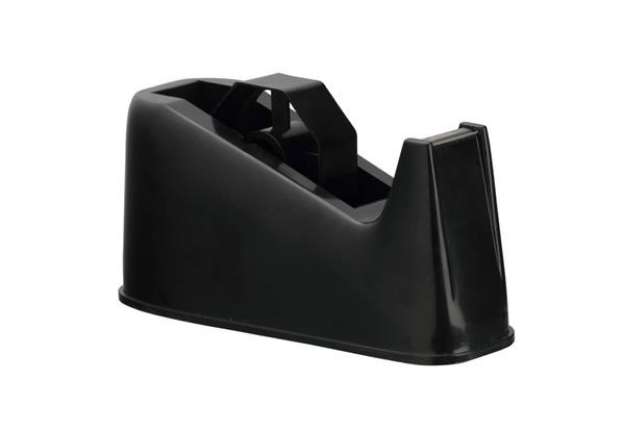 Immagine di Dispenser per nastro da scrivania Q-Connect nero 25 mm x 33/66 m KF11010