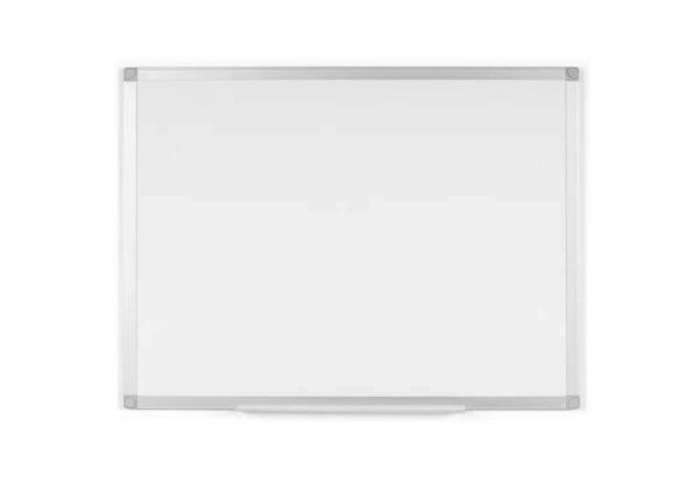 Immagine di Lavagna magnetica cancellabile Q-Connect bianca laccata 60x45 cm KF04149