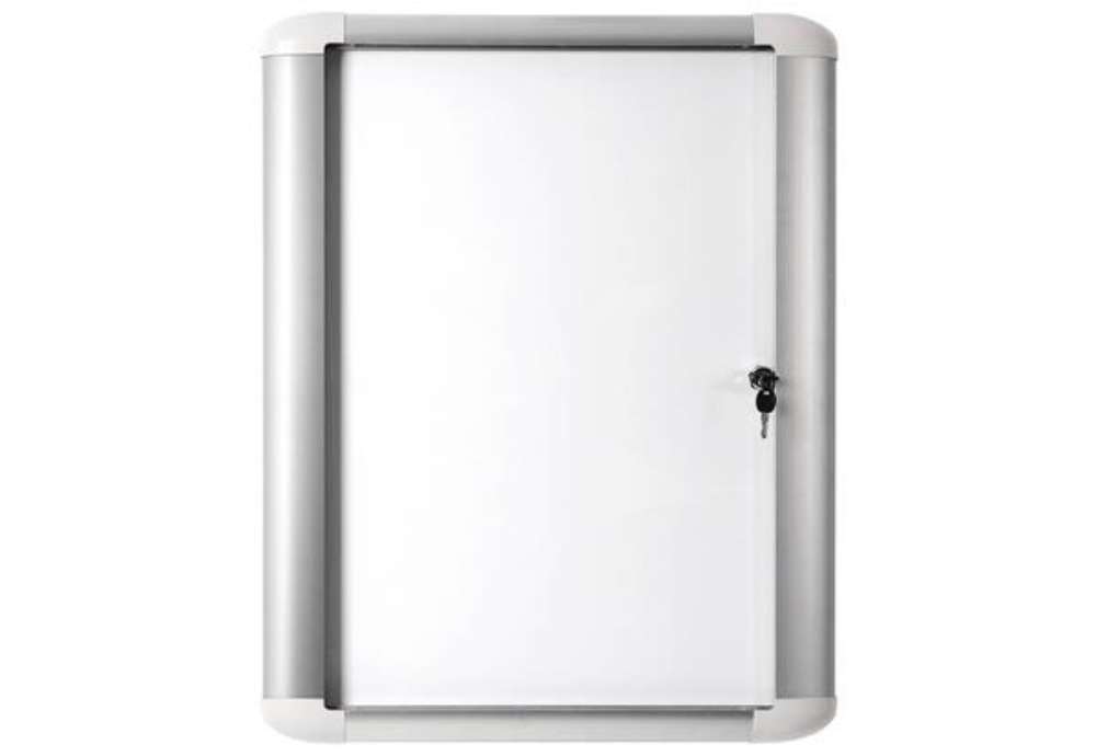 Immagine di Bacheca magnetica Bi-Office MasterVision Outdoor con cornice in alluminio 4xA4 VT610209760