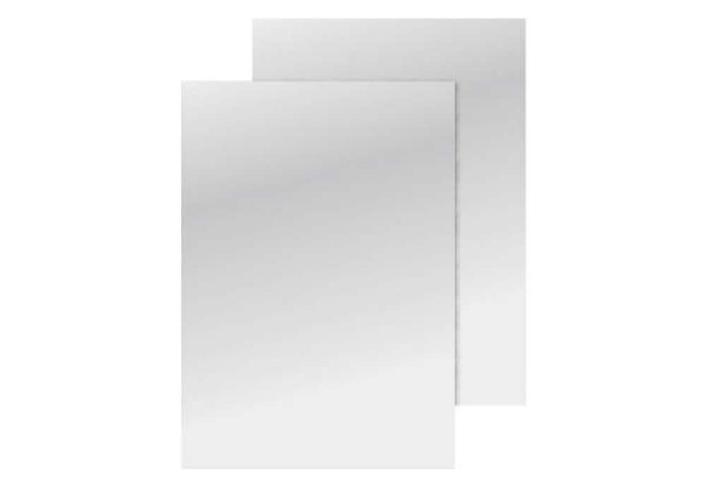 Immagine di Copertina per rilegatura Q-Connect A4 250 g/m² bianco lucido conf. 100 pezzi - KF00498
