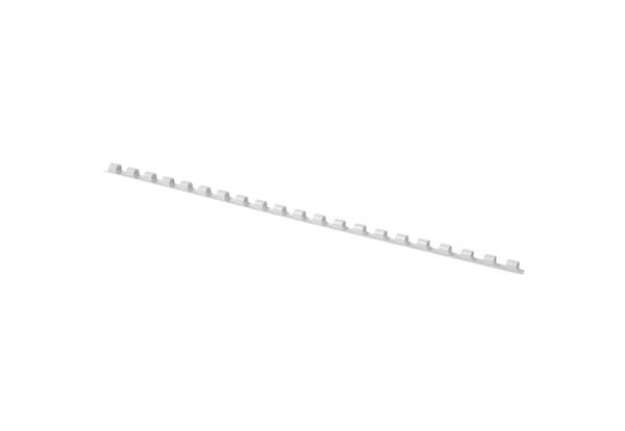 Immagine di Dorsi a spirale Q-Connect A4 bianco 6 mm fino a 25 fogli Conf. 100 pezzi - KF24017