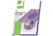 Immagine di Pouches per plastificatrici Q-Connect 2x125 µm finitura opaca A4 Conf. 100 pezzi - KF24055