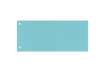 Immagine di Separatore per archivio con due fori Q-Connect 24x10,5 cm 190 g/m² blu conf. da 100 - KF00512