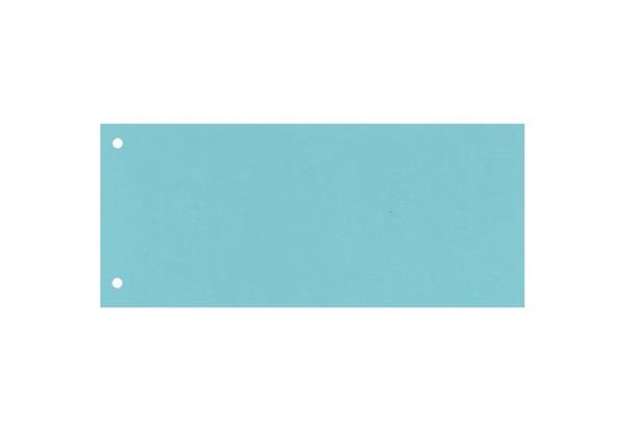 Immagine di Separatore per archivio con due fori Q-Connect 24x10,5 cm 190 g/m² blu conf. da 100 - KF00512