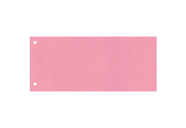 Immagine di Separatore per archivio con due fori Q-Connect 24x10,5 cm 190 g/m² rosa conf. da 100 - KF00517