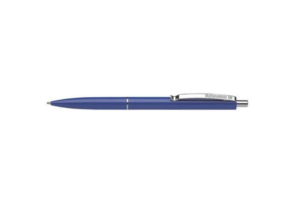 Immagine di Penna a sfera a scatto Schneider K 15 ricaricabile tratto M blu Conf. 50 pezzi - P003083