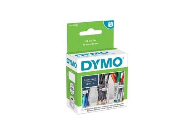 Immagine di Rotolo da 1000 etichette Dymo LabelWriter multiuso 25x13 mm bianco S0722530