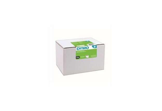 Immagine di Rotoli da 130 etichette Dymo LabelWriter Indirizzi std. 28x89 mm bianco - Value Pack da 24 rotoli -