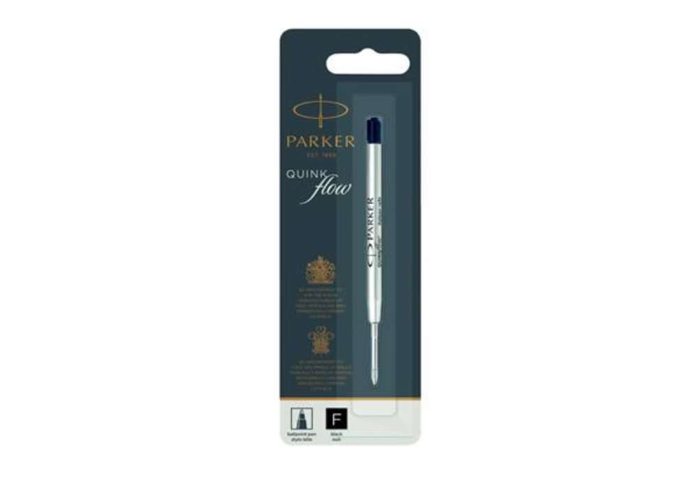 Immagine di Refill sfera Parker nero F  in blister - 1950367