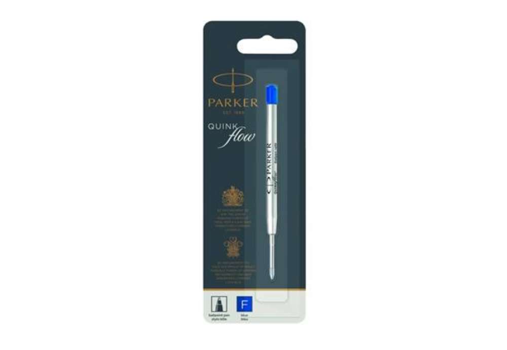 Immagine di Refill sfera Parker blu F  in blister - 1950368
