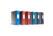 Immagine di Scatola archivio LEONARDI Combi Box E500 dorso 9 cm azzurro - 29,8x36,2 cm E500AZ