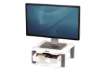 Immagine di Supporto FELLOWES Premium Plus per monitor plastica riciclata grigio 34,3x33,3x6,4-16,5 cm - 91713