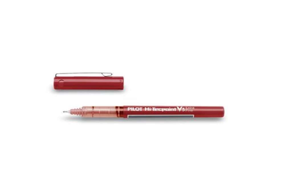 Immagine di Roller Pilot Hi-Tecpoint V5 0,5 mm rosso  011692