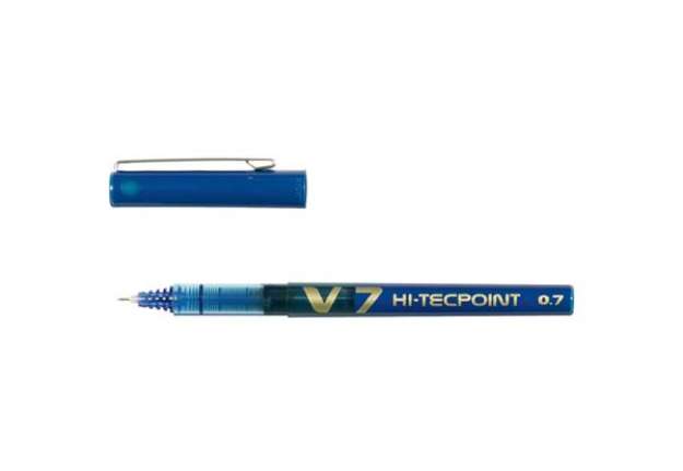 Immagine di Roller Pilot Hi Tecpoint V7 0,7 mm blu  011711