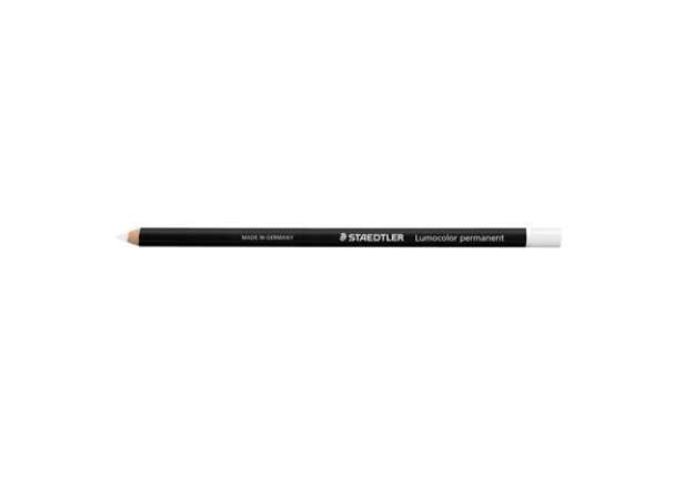 Immagine di Matita vetrografica Staedtler Lumocolor Permanent Glasochrom 108 20 bianco 108 20-0