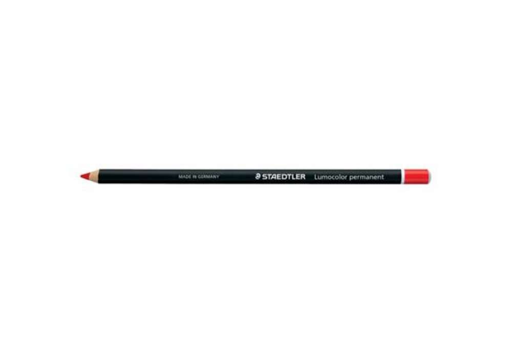 Immagine di Matita vetrografica Staedtler Lumocolor Permanent Glasochrom 108 20 rosso 108 20-2
