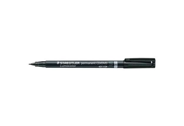 Immagine di Marcatore Staedtler Lumocolor Permanent CD / DVD 310 nero 0,4 mm 310 CDS-9