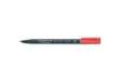 Immagine di Penna a punta sintetica Staedtler Lumocolor permanent pen 317 M rosso 317-2