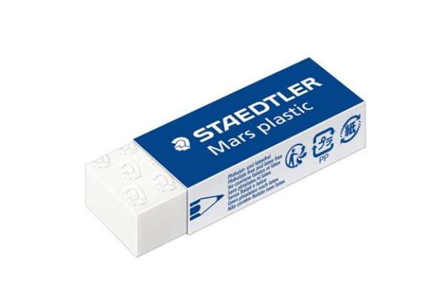 Immagine di Gomma Staedtler Mars plastic 526 50 bianca - 526 50