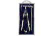 Immagine di Compasso a frizione Staedtler Frizion 557 nichel e blu 557 02SK-I