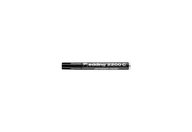 Immagine di Marcatore permanente edding 2200 C punta scalpello 1-5 mm nero E-2200C 001