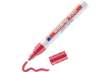 Immagine di Marcatore a vernice edding 750 punta conica 2-4 mm rosso E-750 002