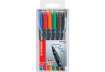 Immagine di Penne Stabilo OHPen universal Fine (F) 0,7 mm assortiti astuccio da 6 - 842/6