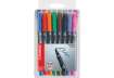Immagine di Penne Stabilo OHPen universal Medio (M) 1 mm assortiti astuccio da 8 - 843/8