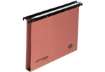 Immagine di Cartelle sospese orizzontali per cassetti CARTESIO 38 cm fondo U 3 cm arancio Conf. 50 pezzi - 100/3