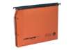 Immagine di Cartelle sospese laterali per armadi CARTESIO PLUS 33 cm fondo U 3 cm arancio Conf. 25 pezzi - 314 M