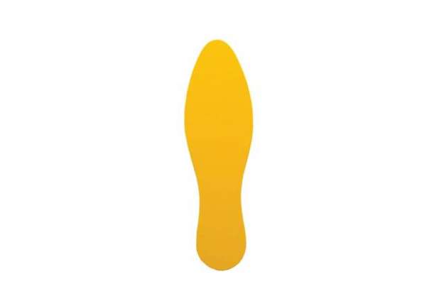 Immagine di Sticker segnaletici adesivi Tarifold PRO® di sicurezza - impronta 280x84 mm giallo  Conf. 10 pezzi -