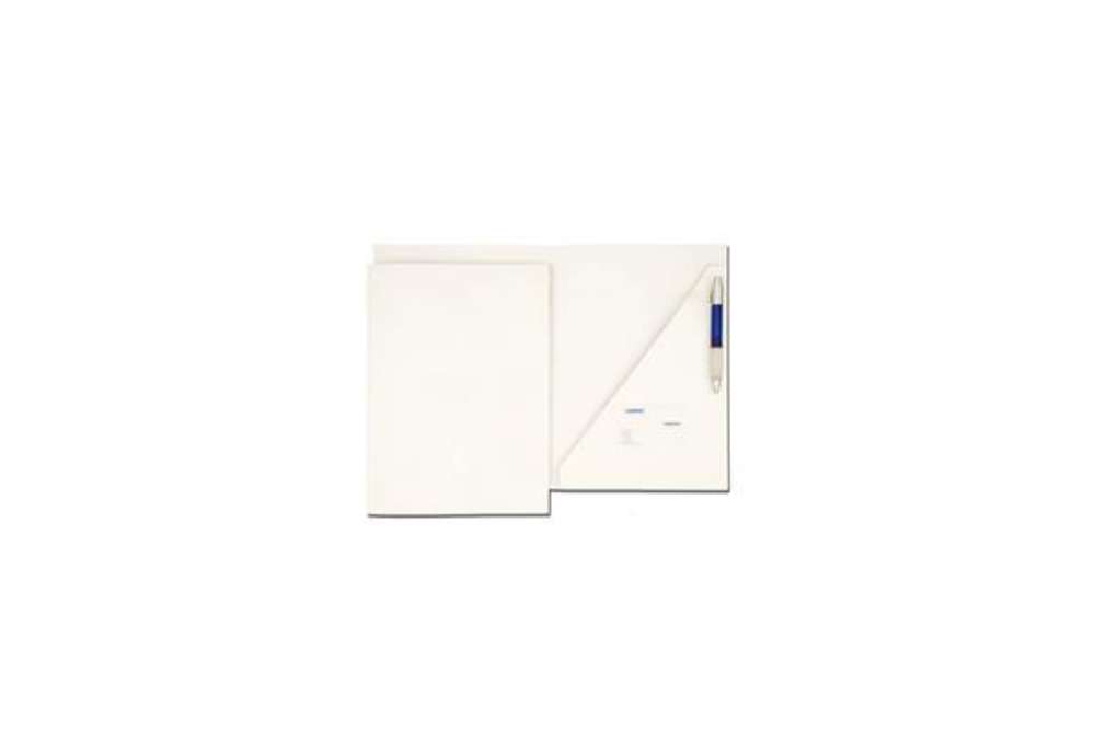 Immagine di Cartelline a 2 lembi 4Mat A4 bindakote bindakote 250 g/m² c/alloggio biglietti visita e penna  cf. 1