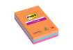 Immagine di Foglietti Post-it® Super Sticky XXL Bangkok a righe assortiti conf. 3 blocchetti da 90 ff - 4690-SS3